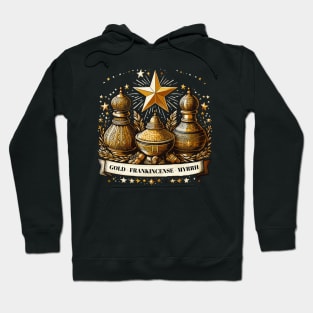 Gold Frankincense Myrrh Hoodie